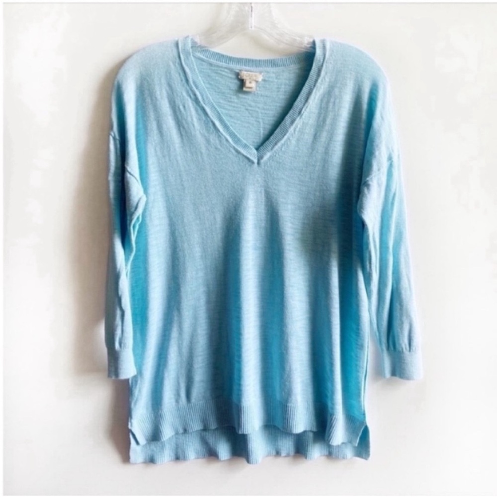 J. Crew Factory sweater blue pull over